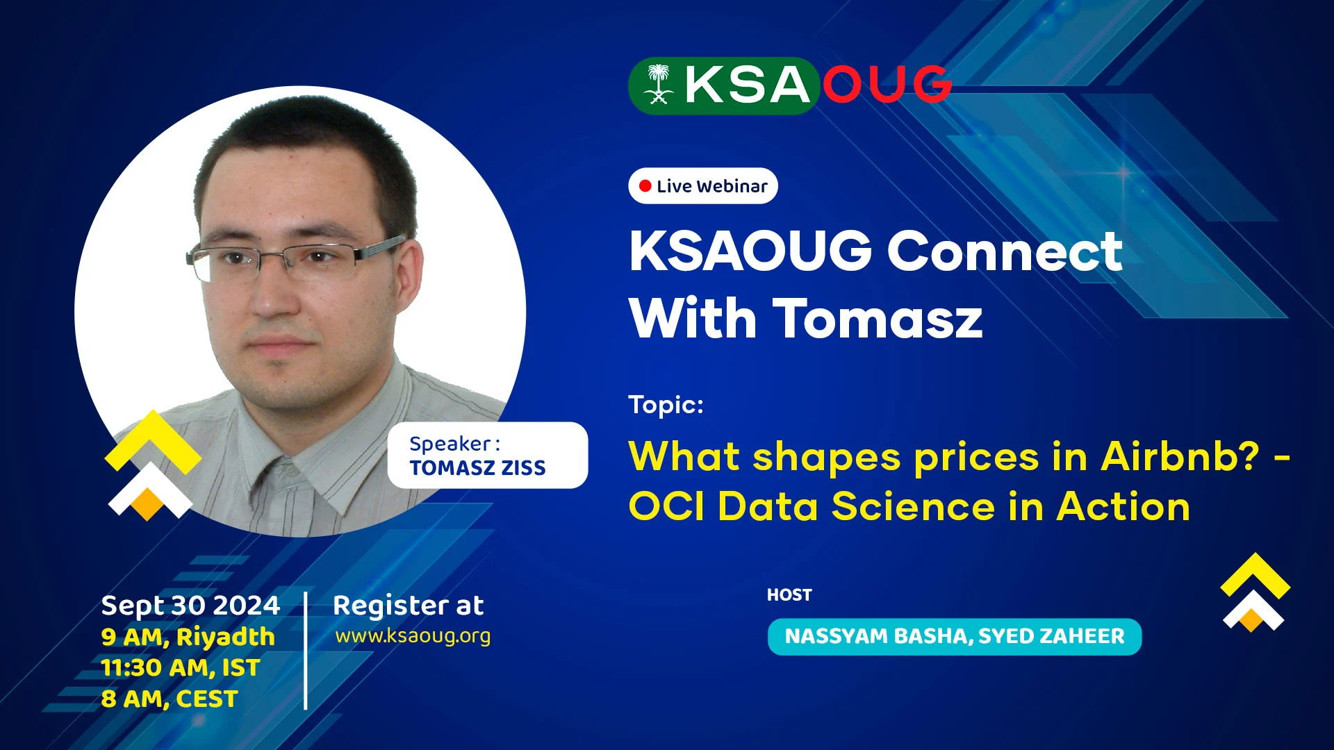 KSAOUG Connect With Tomasz